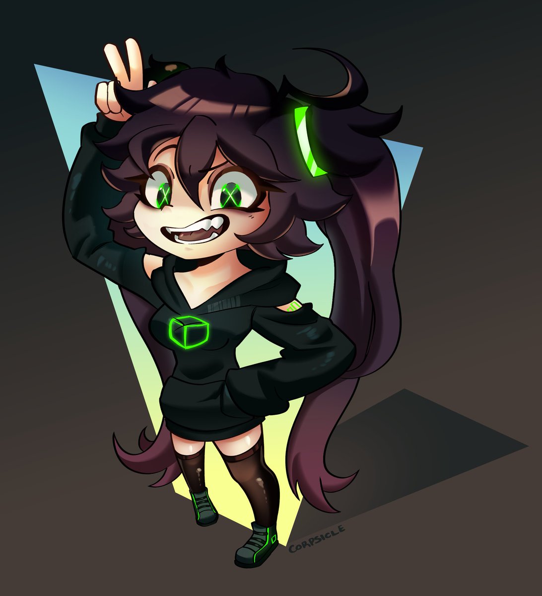 Corpsicle_1's tweet photo. A flashy C00b!
#InternecionCube #Fanart https://t.co/aNp9cdVUV9
