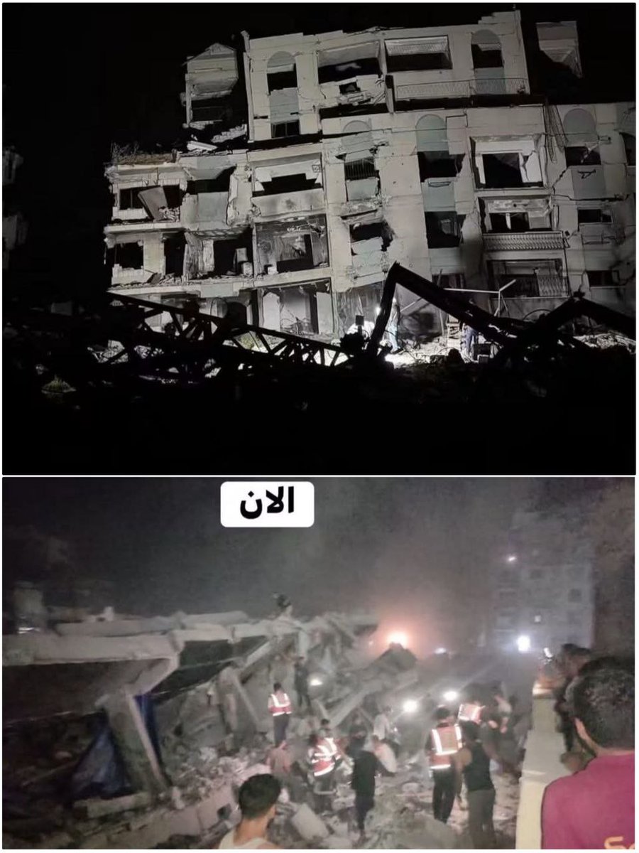 rami_alnnator's tweet photo. صباح حزين في #غزة 
حصيلة أولية 15 شهيد وأكثر من 60 مفقود!

عشرات الشهداء والجرحى والمفقودين في انهيار عمارة سكنية تم قصفها بداية الحرب ولجأ إليها النازحون بسبب قلة الأماكن وتكدس السكان في مساحة محصورة  ..

هذه الكارثة نتيجة لاستمرار الإبادة بحق غزة ، حيث الحصار ما زال خانقا ومواد الاعمار لا تدخل والوسطاء صامتون ومجلس السلام لا يجيد إلا توجيه الاتهامات للمظلومين 

#أنقذوا_غزة
