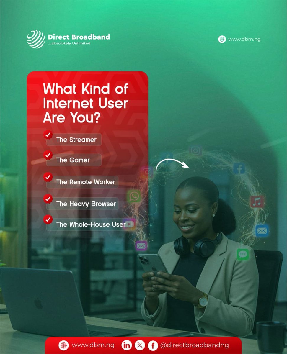 directbroadband's tweet photo. Be honest… which one are you?
Share in the comments
#FiberInternet #DirectFiber #InternetConnection #ReliableInternet #DirectBroadband https://t.co/QGFbRrU5f9