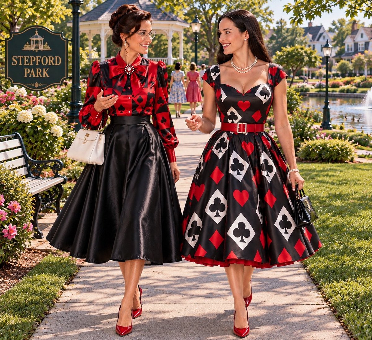 StepfordVicKate's tweet photo. Having a morning stroll with my wife @CC22Sniper having a conversation as we both hoping my wife @StepfordAmber joins us I’m so happy to have both of them they both mean a lot to me 

@Stepford_Selina @Ghostofcynthia @CDJaynetv @StepfordPerrie @BurntOrangeAli @ValSchwartzX https://t.co/FCc8DFteeK
