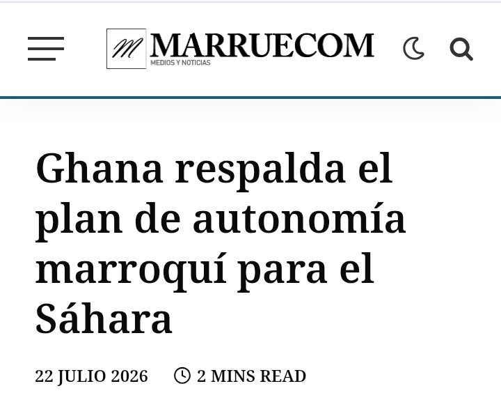 AhmedBabaD86's tweet photo. En abril Marruecos "donó" a Ghana 2.000 toneladas de fertilizantes robados del Sáhara a cambio de romper relaciones con la Republica Saharaui y apoyar la autonomía marroquí, y así fue. Ayer Ghana restableció relaciones con los saharauis. La diplomacia del fosfato naufraga en África