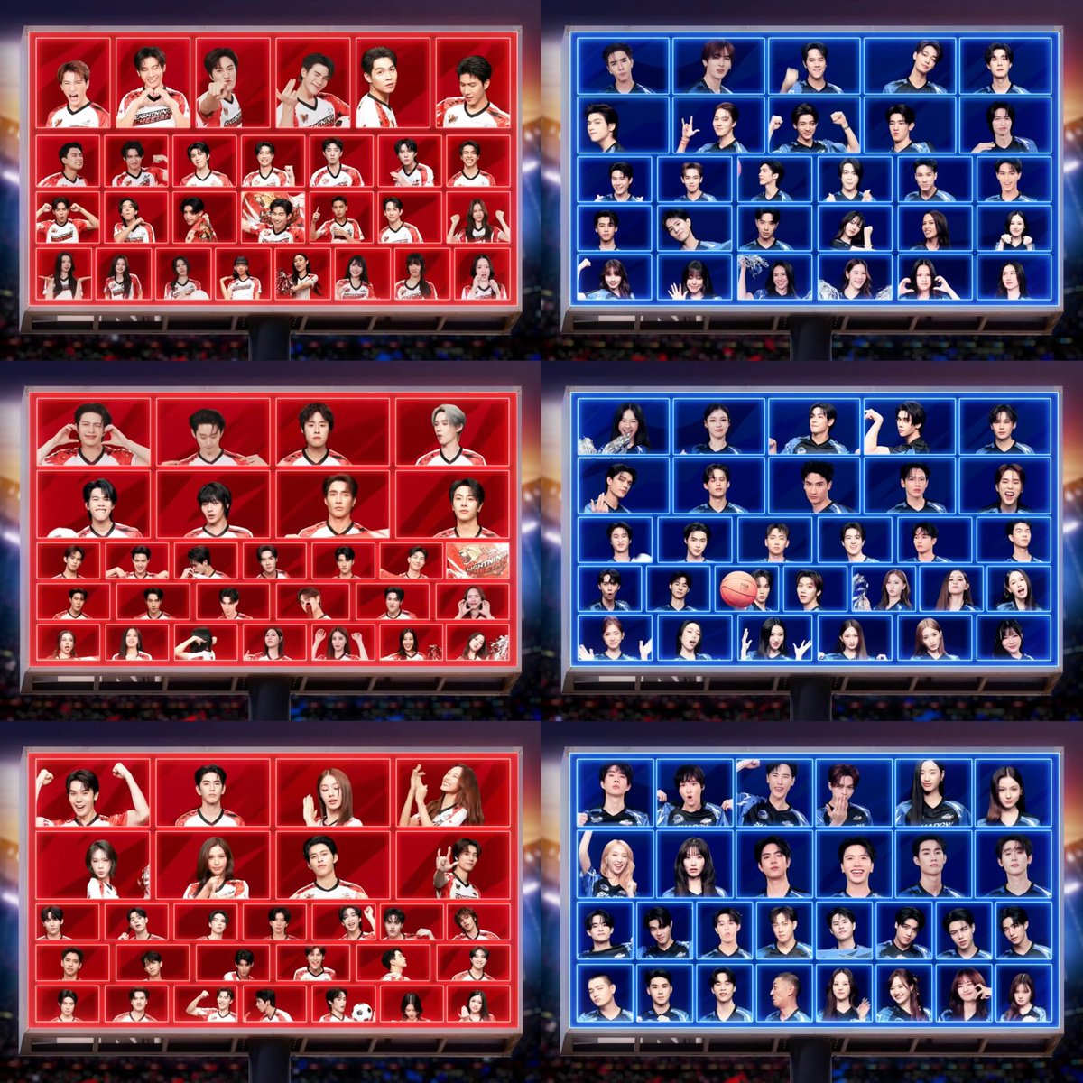 chocolatezpx's tweet photo. ใครอยู่สีอะไรบ้าง ซูมเอา ประชากรเยอะมากก 5555555

#GMMTVStarlympics2026 https://t.co/If4muW4Xgs