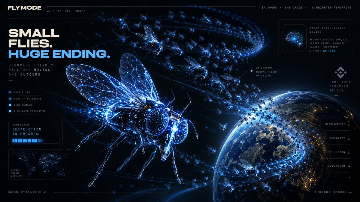 _Flymode's tweet photo. One piece of this already works: a fly's decision can be reproduced exactly. @cz_binance 

Same wiring, same stimulus, same random seed, and the same neurons fire in the same order. Every time.

So a fly's "brain state" doesn't have to be a huge file. It can be a small record: which connectome, what it saw, which seed. Anchor that on BNB Chain and anyone can bring the moment back.

We built the replay side at https://t.co/CQ3tsm3hDz.

https://t.co/h0iEAfiUkn