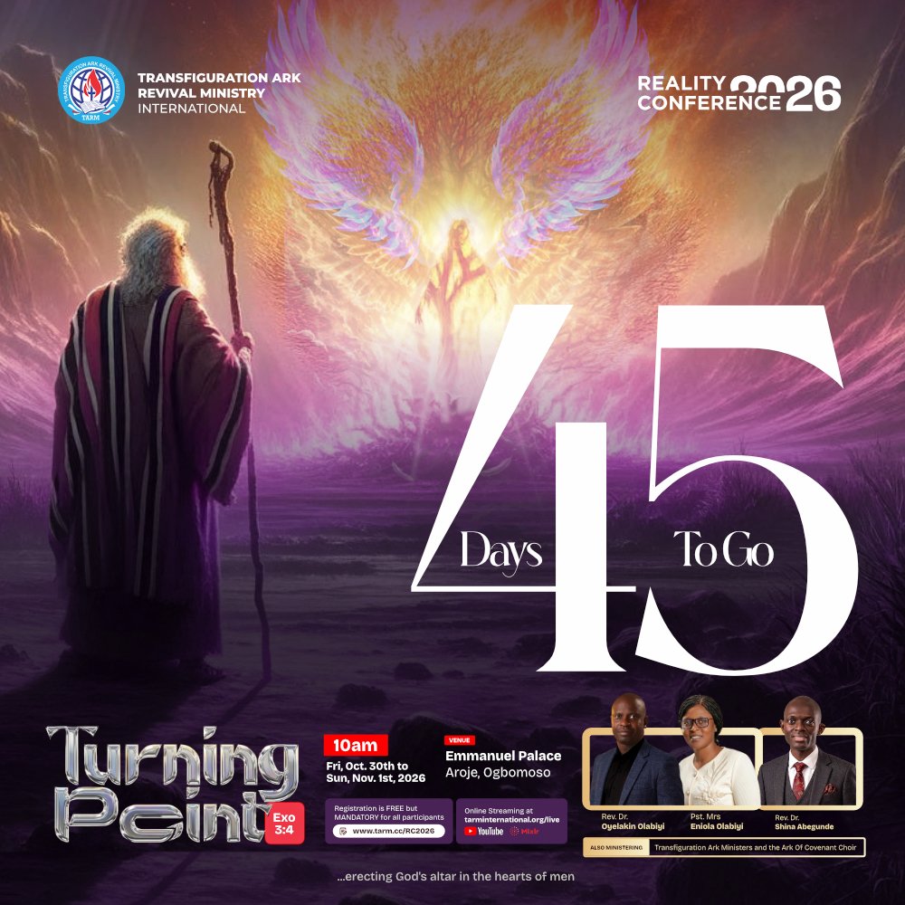 tarmglobal's tweet photo. 🎟️ Registration is FREE but MANDATORY:
👉https://t.co/cre2Y9wJYj
Save the date. Register. Invite someone.
#TurningPoint #RealityConference2026 #RC2026 #TARMInternational https://t.co/wE07h4JONt
