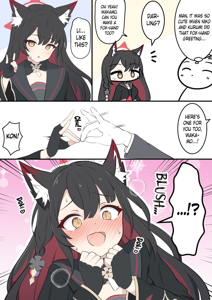 wakapilled's tweet photo. Wakamo Wednesday! Is this marriage? https://t.co/qfey057Fjk