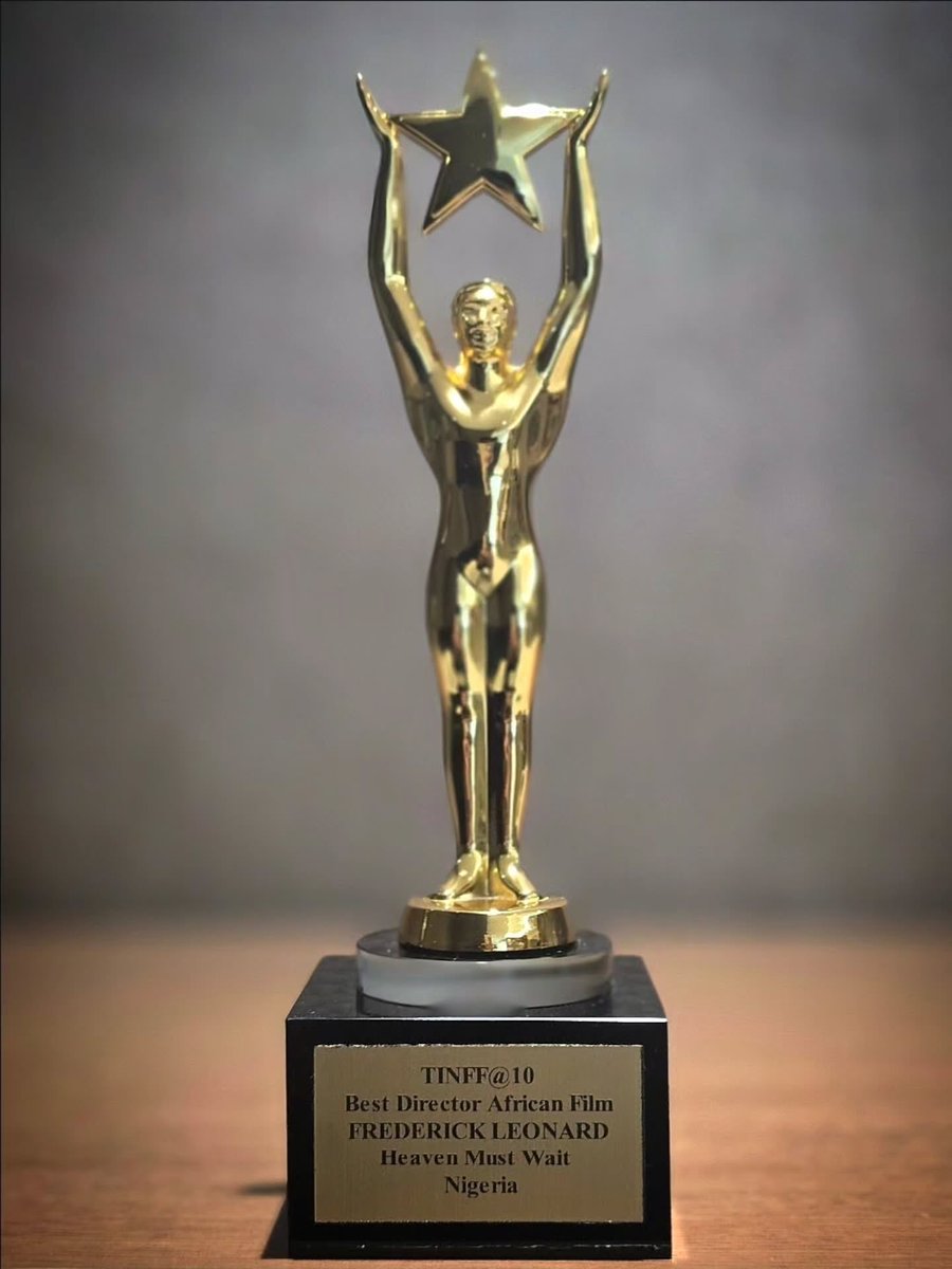 freddIeonard's tweet photo. Some moments are bigger than an Award.
They are a reminder that the work, the sacrifice, the sleepless nights, the courage to keep creating-and the relentless pursuit of excellence-are never in vain.

Deeply humbled and profoundly grateful to receive the BEST DIRECTOR — AFRICAN FILM award at the Toronto Internationa Nollywood Film Festival for HEAVEN MUST WAIT. 🏆 🎬 🇳🇬 

I receive this honour with gratitude to God, to every member of my cast and crew who believed in the vision, and to every single person around the world who continues to believe in my stories.

We did not set out merely to make a film.
We set out to create something that would travel beyond borders, speak beyond language, and leave an imprint.

On this night, HEAVEN MUST WAIT carried Nigeria onto an international stage-and I could not be prouder.

Thank you TINFF 🙏🏾

This is for the dreamers.
This is for the storytellers.
This is for Nollywood. 🇳🇬 

The journey continues.
The standard remains EXCELLENCE. 

FREDERICK LEONARD
Best Director — African Film
HEAVEN MUST WAIT 🎥 🏆 

#FrederickLeonard #HeavenMustWait #BestDirector #TINFF #AfricanCinema