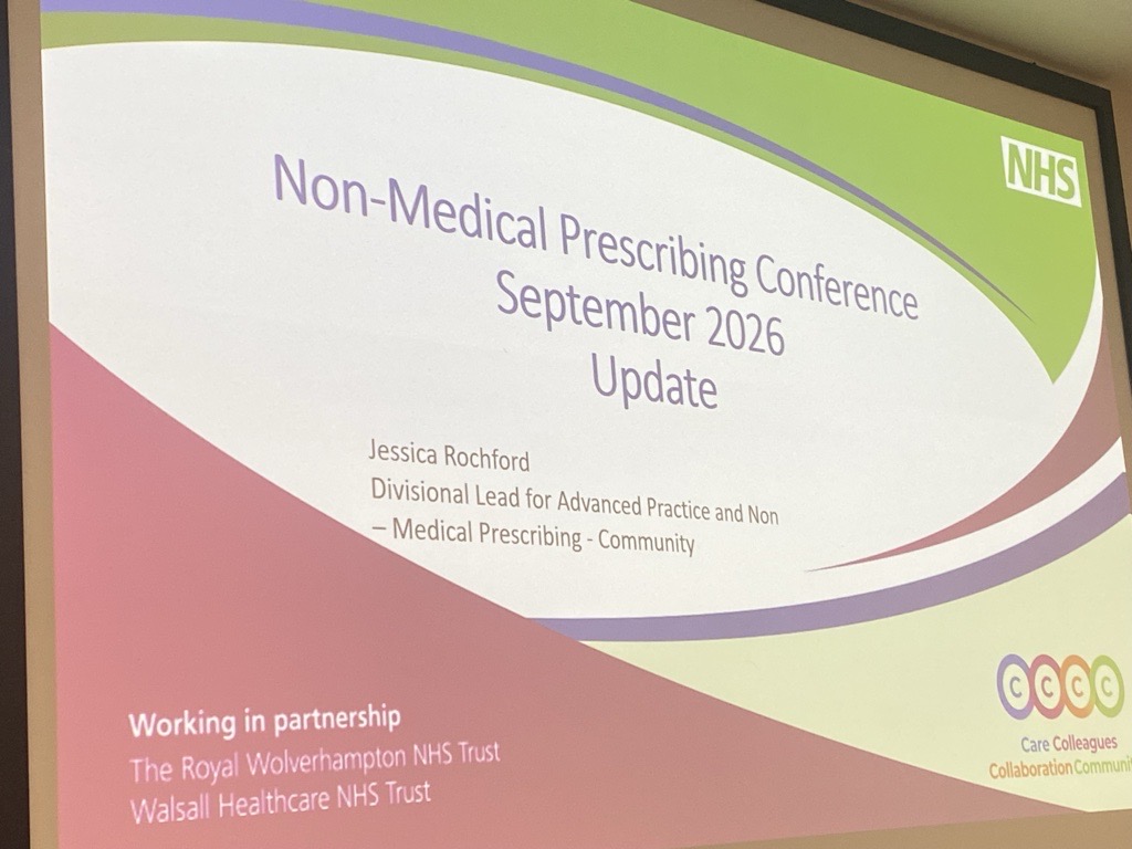 Health_Library's tweet photo. 📚 We’re here supporting today’s Non-Medical Prescribing (NMP) Conference at Sister Dora, MLCC!
Need an article, guidelines or an evidence search? Come and find the Library and Knowledge team — we’re on hand all day to help. 🙂 https://t.co/8LDx43lfaX