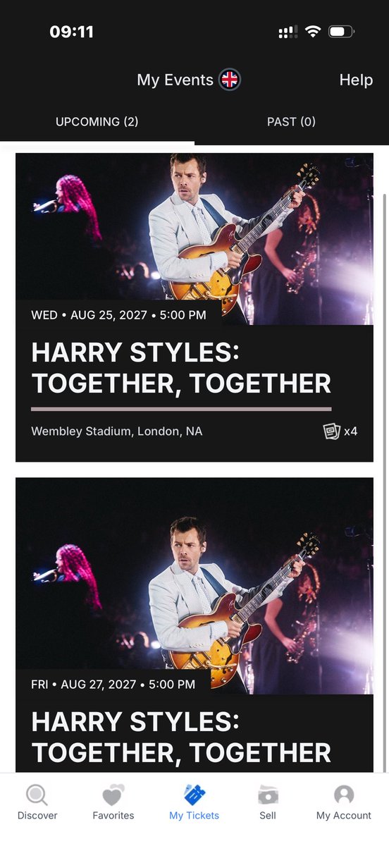 jungkookbe05's tweet photo. I’ve 3x Harry styles tickets London tickets 

My bestie and I was lucky to get enough during the presale 
Transfer will be made securely via Ticketmaster
Please send me a Dm if you’re interested🙂‍↔️
Harry styles London Tickets
#harrystyles #Harrystylestickets https://t.co/8rmaNlM0l4
