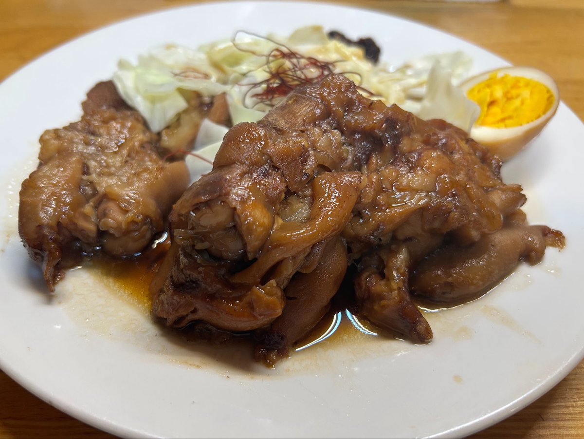 abbau17's tweet photo. ホワイトはうす @新江古田
豚足のとろとろ醤油煮 https://t.co/5Jcom2PU8b