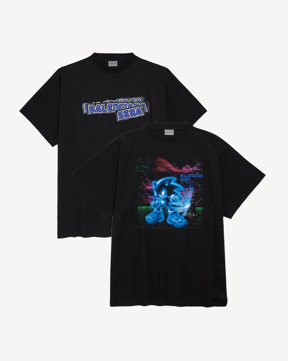 HYPEBEAST's tweet photo. Balenciaga x SEGA has Sonic running designer now. https://t.co/QnYkjDZe9M