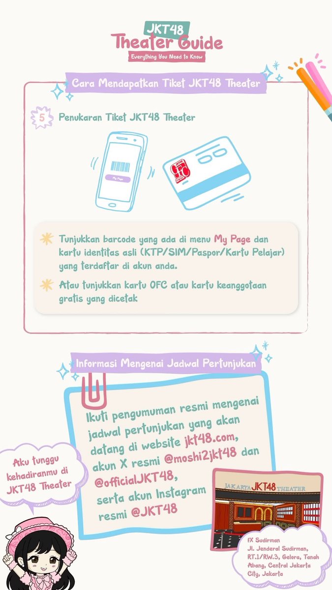 NagaGiny's tweet photo. Cara Beli Tiket Theater JKT48 https://t.co/49kEFz2dmm