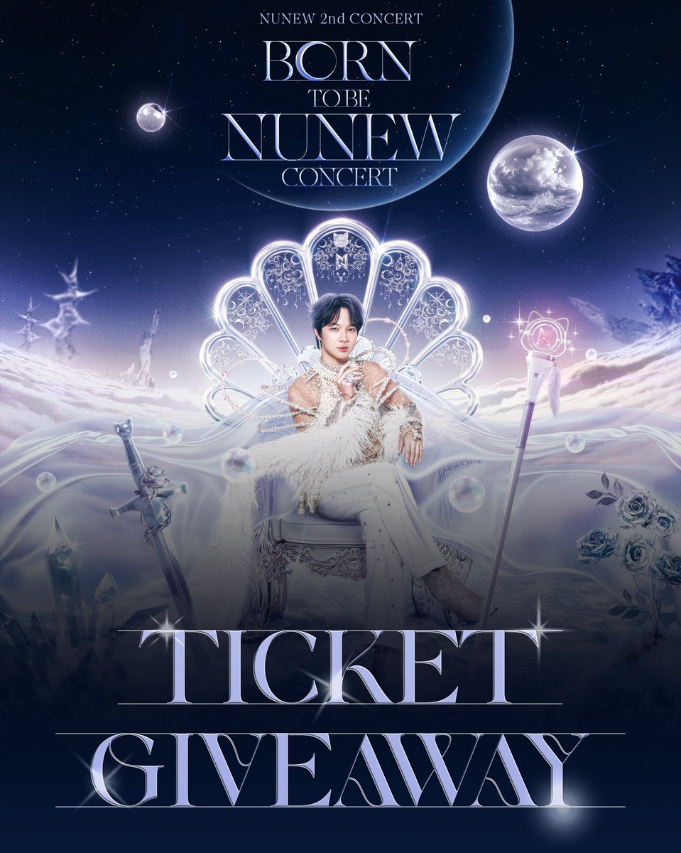 KONEKONUNU's tweet photo. 𝐍𝐮𝐍𝐞𝐰 𝟐𝐧𝐝 𝐂𝐨𝐧𝐜𝐞𝐫𝐭  "𝐁𝐨𝐫𝐧 𝐭𝐨 𝐛𝐞 𝐍𝐮𝐍𝐞𝐰 𝐂𝐨𝐧𝐜𝐞𝐫𝐭" Ticket Giveaway! 

Giving away 10 tickets worth 3,500 THB each — 2 tickets each for 5 winners. All benefits included.

MECHANICS:
• Tag/mention ONE friend or family member you want to watch NuNew 2nd Concert with.
• Tell us why you both should win.

Tickets will be purchased side by side so each winner and their companion can sit together.

Tickets will be given F2F to the winners to prevent reselling. 

Announcement of Winners: October 15, 2026

Good luck!

Sponsored by: @nixMNO 

NUNEW IN IMPACT SOON  #NuNew2ndConcert   
˖⁠ ꒰ ⁠#Nunew ꒱ 彡 ๋࣭ ࣪ ˖✩