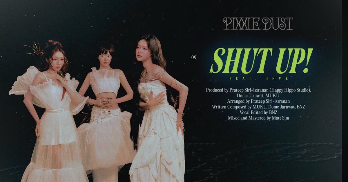 daisymimiz's tweet photo. 𐔌՞. .՞𐦯  PIXXIE     X     4EVE 𝜗𝜚˚⋆ .

บอกเลยเต้นระเบิด แดนซ์กระจาย โชว์สเตจไหนได้เสียงกรี๊ดลั่นฮอลล์แน่ๆ ไม่อยากจะเชื่อ
เป็นจริงแล้วเว้ย เกิร์ลกรุ๊ปเบอร์ต้นของไทยคอลแลปกันแล้วอะมึง 😭😭🔥🔥.

#PiXXiE #4EVE 
#PiXXiE_DUST
#PiXXiE_3rdFullAlbum https://t.co/8tjpxHx0LQ