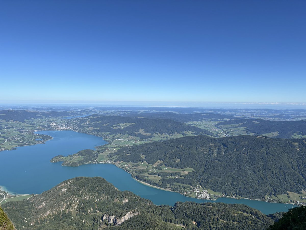 J_Pine_Savage's tweet photo. Up early on the steam engine cog-wheel train to catch these amazing views of three alpine lakes-#Mondsee, #Wolfgangsee and #Attersee. #salzkammergut https://t.co/piLezOA6bK