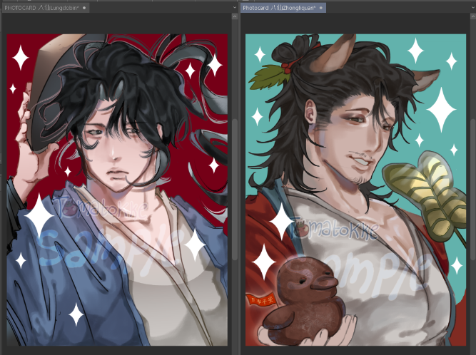 Tomatokke's tweet photo. Redrawing my ZLQ all wishes come true Photocard for #CF23 cs i disliked zlq face expression 

plus adding the  万事平安 Blessing clay duck and more #binquan #宾权 color coded Bg!,, siapa mw ditag? https://t.co/aSB0C62StV