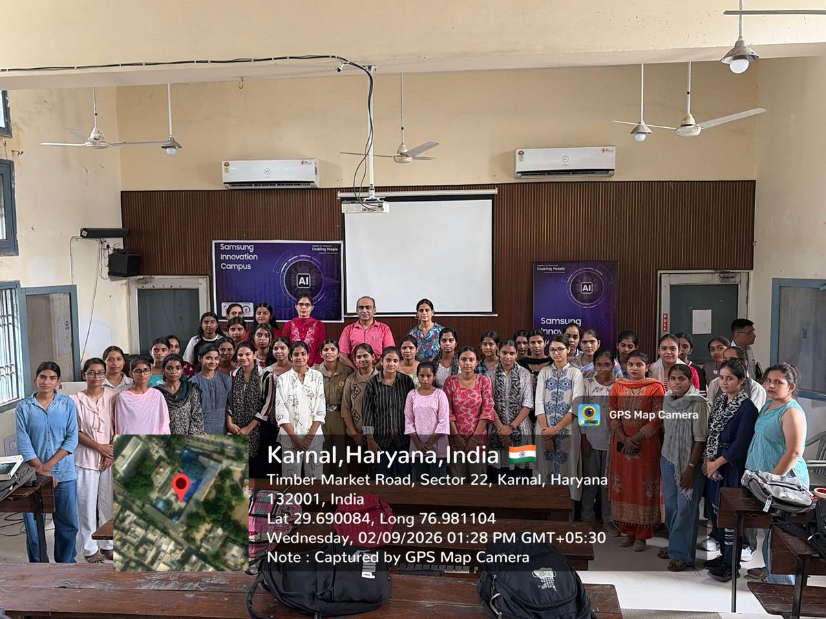 TSSCINDIA's tweet photo. TSSC and Samsung India launch SIC 2026, empowering students with AI skills through hands-on training in emerging technologies. 

@SamsungMobile 

#TSSC #SamsungInnovationCampus #AI #SIC_India_2026 https://t.co/aRFZcmzhZL