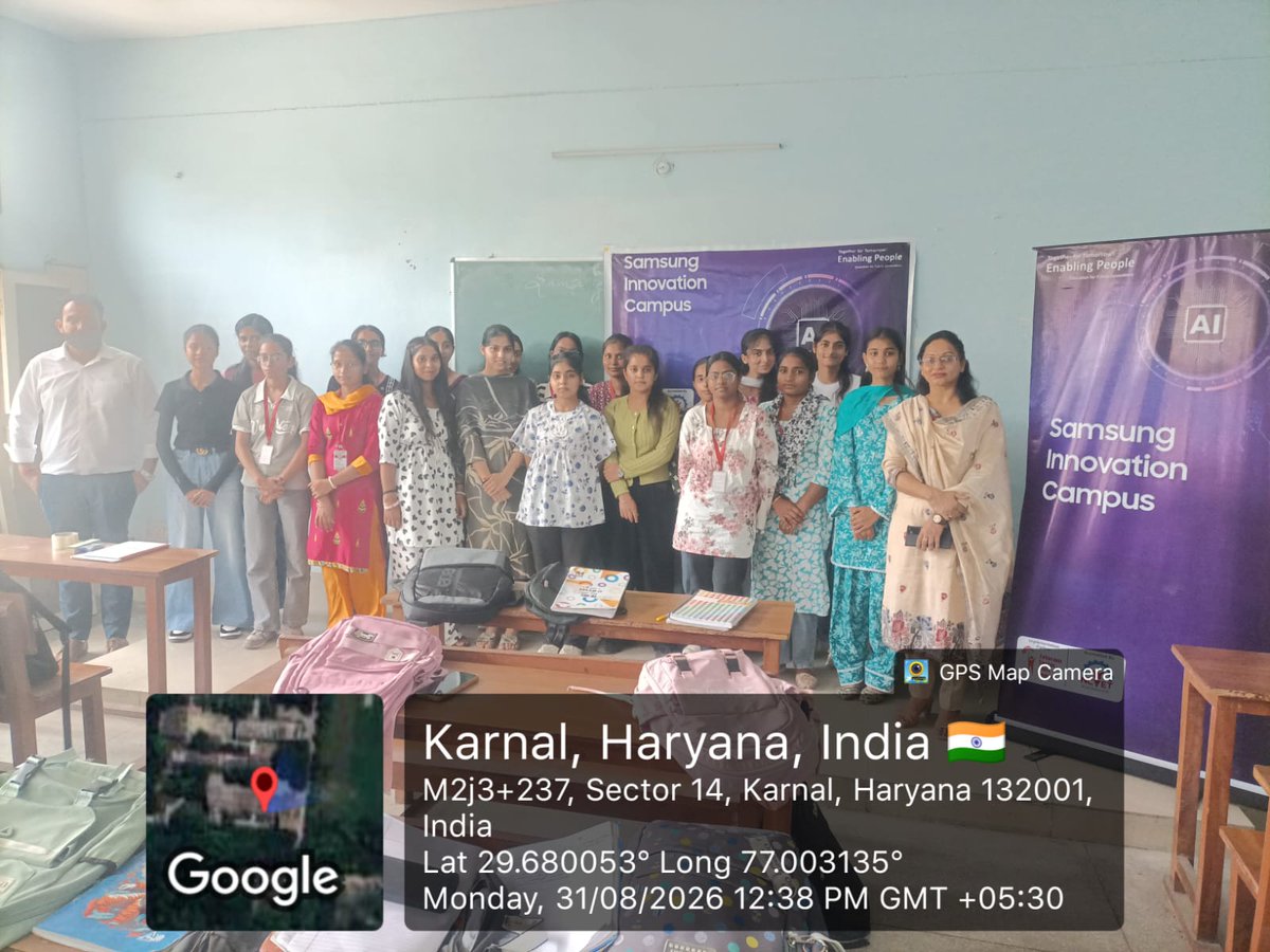 TSSCINDIA's tweet photo. TSSC and Samsung India launch SIC 2026, empowering students with AI skills through hands-on training in emerging technologies. 

@SamsungMobile 

#TSSC #SamsungInnovationCampus #AI #SIC_India_2026 https://t.co/aRFZcmzhZL