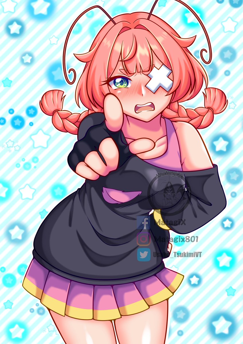 Usako_TsukimiVT's tweet photo. bueno viendo un stream de regalia con la @LaCamaroncito , tuvo un momento tan tsundere que tenia que dibujarla, pero no me decidia de traje asi que por desicion de ella la hice en las dos XDD asi que aqui ta
#Tempuraexe https://t.co/4mLr4uPeO0