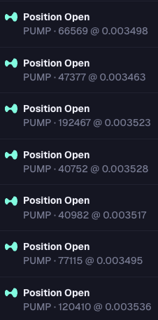 Unvaxable's tweet photo. regardless of price action, solana:6HQdAaugomYDk5yBdFGv4uLDjRtrH23o3oZh8tywpump  just keeps stacking solana:pumpCmXqMfrsAkQ5r49WcJnRayYRqmXz6ae8H7H9Dfn  longs

once those longs are showing fat juicy profits, the panic sellers will pile back into LONGALON

and fuel even more longs https://t.co/6CSxevLKn6