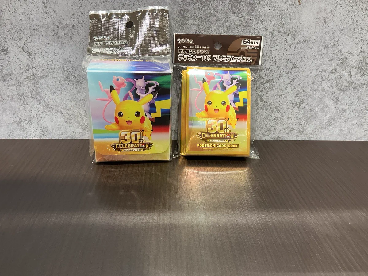 【激レア新品未開封】ポケモンカード デッキシールド デッキケース 4ペア セット TSUTAYA Trading Card 平塚 on X: 