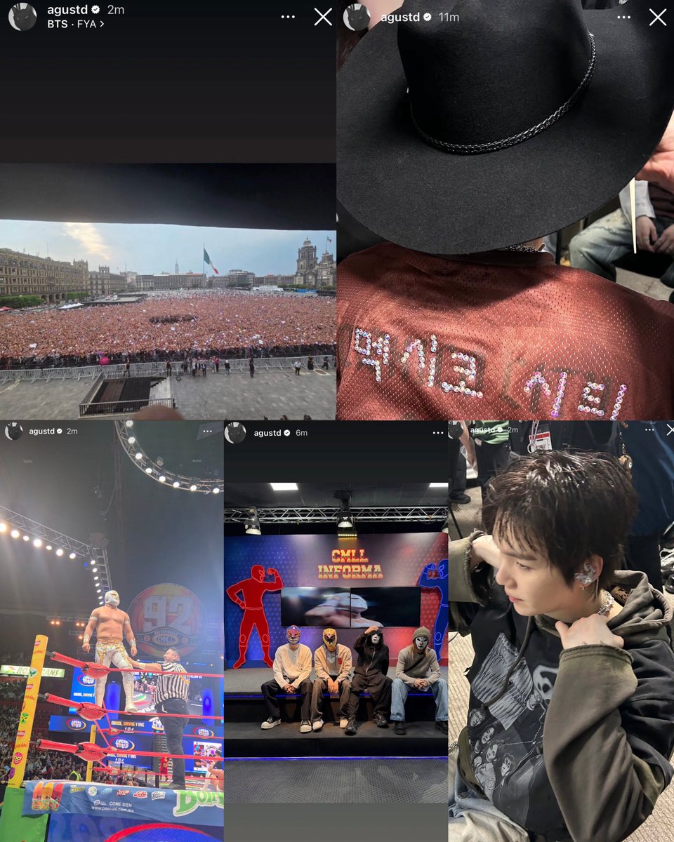 _sgminseven's tweet photo. “I'm taking back only good memories from México”- Min Yoongi  🇲🇽 https://t.co/JNUnZDaEZc