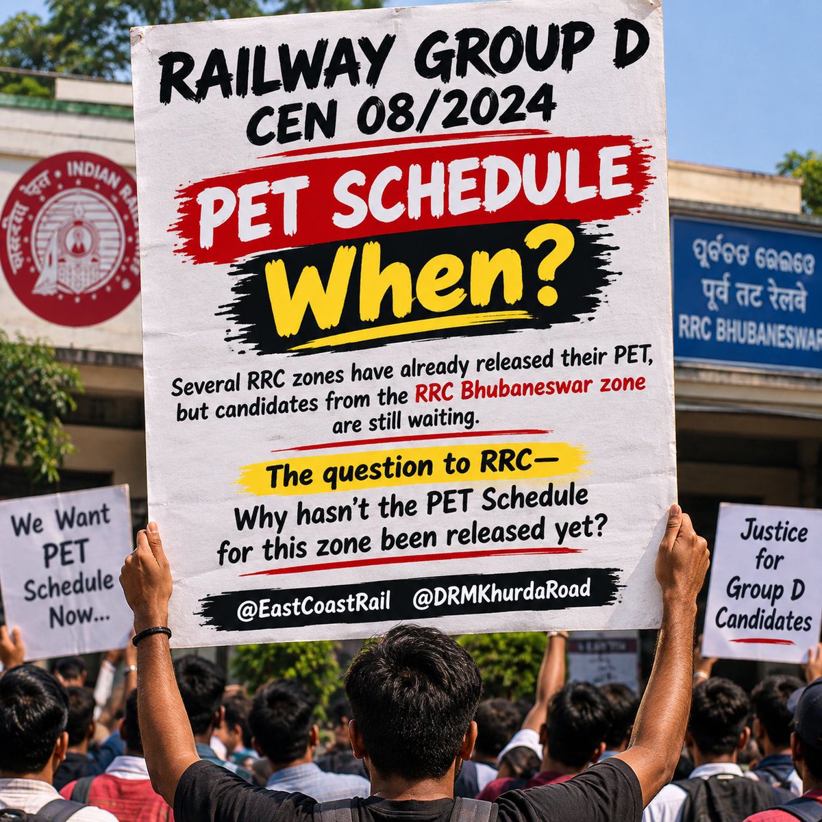 BiswajitDa23's tweet photo. #DrmkhurdhaRoad #Eastcoastrailway #AshwinVainav https://t.co/E4dRPMZdaN