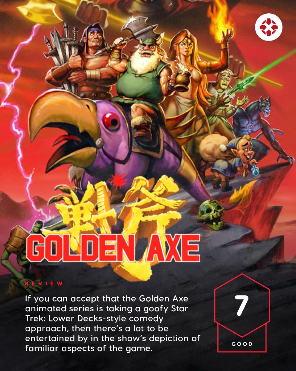 Review: If you can accept that the Golden Axe animated series is taking a goofy Star Trek: Lower Decks-style comedy approach, then there’s a lot to be entertained by in the show’s depiction of familiar aspects of the game. Score: 7 Good