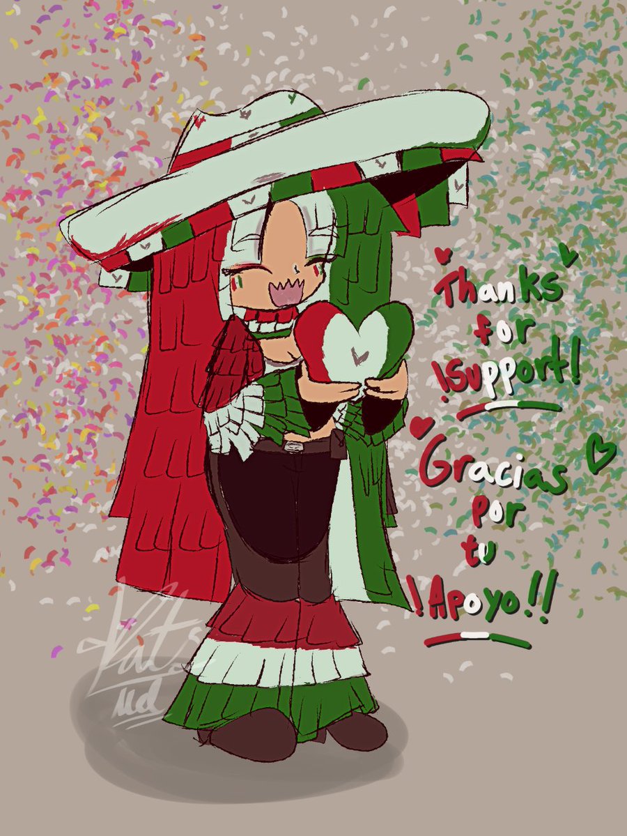 Kat_Infinite's tweet photo. I love Mexican people
🇲🇽
VIVA MÉXICO CABRÓNESSS!!🇲🇽🇲🇽 https://t.co/vcMqGOkTBn