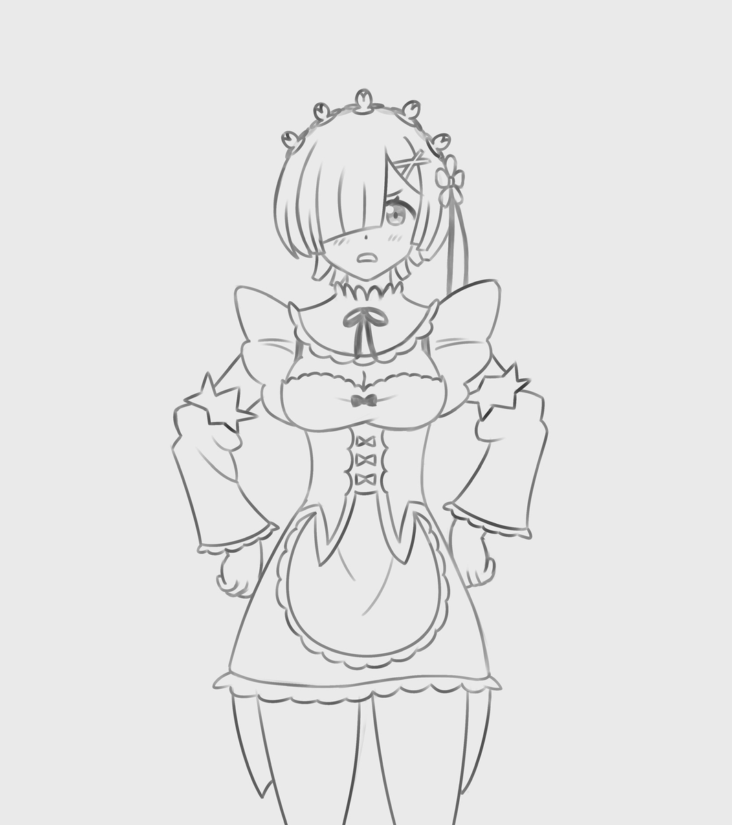 rynyanart's tweet photo. Rem sketch
#rezero #リゼロ #Reゼロから始める異世界生活 #rem #レム https://t.co/o2faaI3tLX