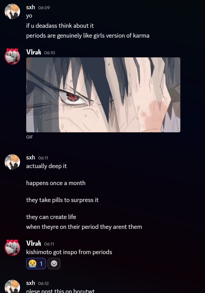 WotsitsGiants's tweet photo. kishimoto got inspo from periods for the karma #borutwt https://t.co/ddb177EoZj