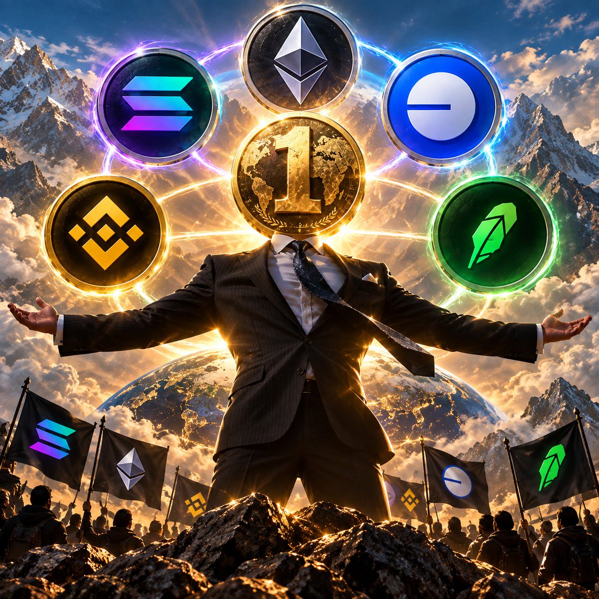 Cryptickkk's tweet photo. It doesn’t matter what chain you’re on, what bags you hold, or what you traded today. At the end of the day, we’re all here for the exact same thing.

The tribalism is exhausting. We’re literally grinding in the same trenches, dodging the same rugs, and chasing the same upside. https://t.co/wkEYzSF7Vc