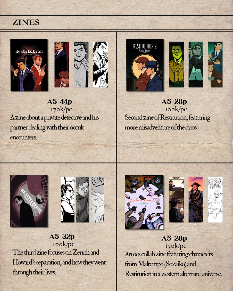 hylengart's tweet photo. [🖤&amp;🔁️Appreciated!]

#Cf23 preorder now opened!
🌹Pick up for both 31 Oct &amp; 1 Nov
🌹Until 24 Sept
🌹Originals, RDR2, Umamusume, Deadlock, LOTR, TF2, Malevolent, Faith, Dragon Age &amp; etc
🌹Form https://t.co/q6eIVXugeK

(1/2) #cf23catalogue #comifuro23 https://t.co/s3R9LdiOQ1