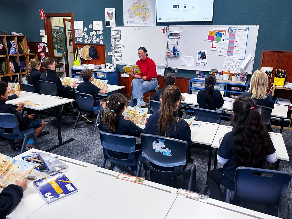 ImpCurriculum's tweet photo. We are thrilled to highlight the impact of our resources in schools across the country! This week we are spotlighting Australia’s southernmost school. Bruny Island District School is a small public school on Bruny Island, Tasmania, with a current enrolment of 62 students from Kindergarten to Year 6.

Bruny Island consists of three composite classes: K–P–1, Years 2–3, and Years 4–6. The Ochre units have enabled teachers to deliver high-quality whole-class instruction to students with a diverse range of learning needs within composite classrooms. Over the past 18 months, the Years 2–3 and Years 4–6 classes have collectively completed 10 novel studies. 

The Bruny Island teachers have reflected that: 

🌟 The Ochre units have been a massive timesaver for staff, and have raised expectations through more challenging content, taught earlier. 

🌟 Learning in a multi-age environment has been particularly beneficial, as younger students are exposed to more complex texts and ideas earlier, while also participating in rich discussions with older students. 

🌟 Teachers are using the novel study units to create meaningful connections across other curriculum areas, including science and HASS. 

🌟 Bruny Island’s Year 2–3 class is team-taught by two teachers. The Ochre units have made it easy to handover the class thanks to their clear structure and lesson plans.

We are so happy that you could adapt the Ochre resources to suit your small school. Thank you for sharing your story!