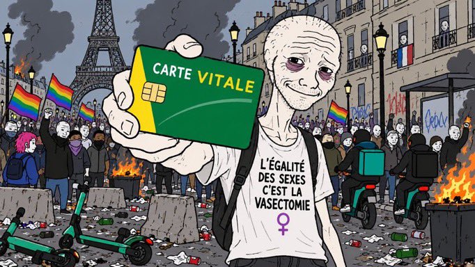 Cote2Porcc's tweet photo. @BFMTV "Mais ils n’ont pas la carte vitale" https://t.co/xwzlKlqZ5o
