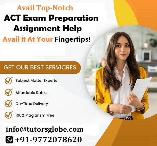 TutorsGlobe's tweet photo. Get Customized ACT Exam Preparation Assignment Help Today To Address Your Academic Needs & Ace Your Grades Like A Pro! #ACTExam #AssignmentHelp #HomeworkHelp #Exams #CLEPExam #GEDExam #GMATExam #GREExam #MCATExam #DATExam #PSATExam #SATExam #STARExam #TAKSTEKS #AcademicExcellence https://t.co/8skdLOjZ0J