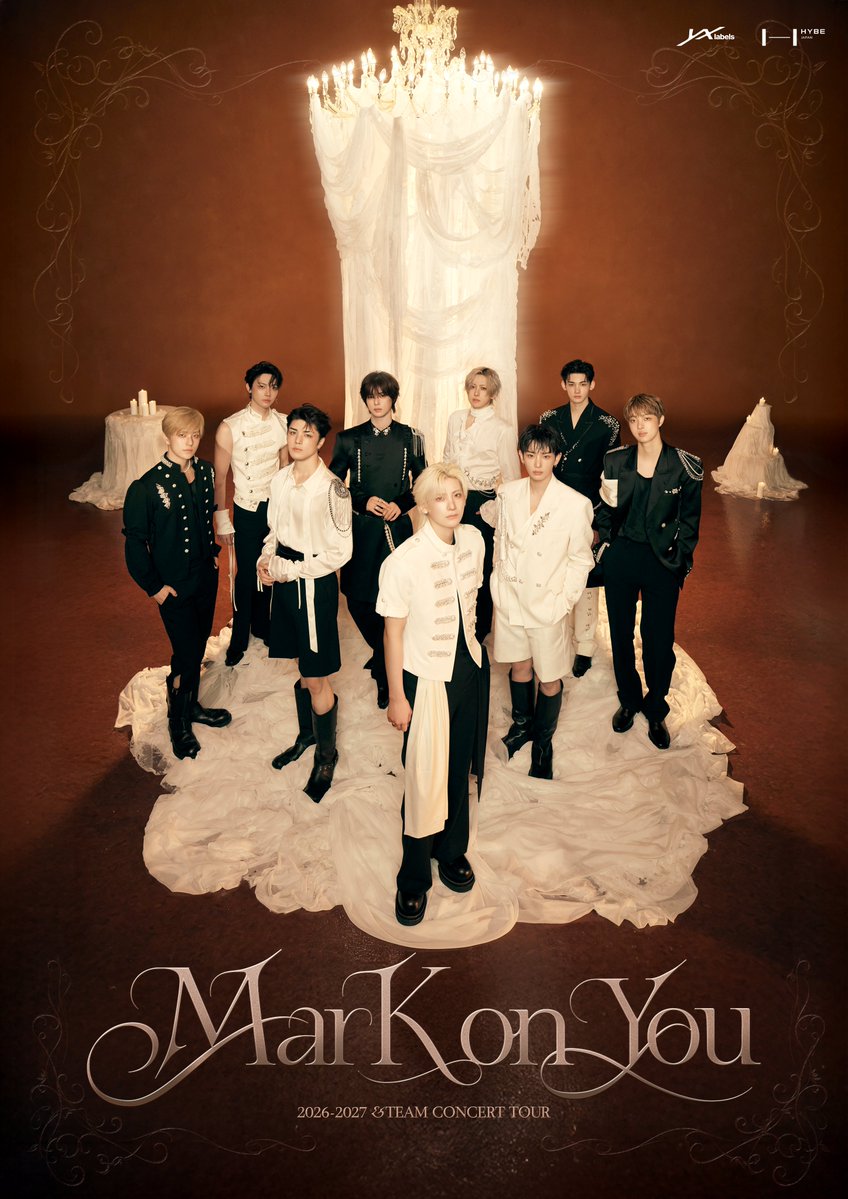 andTEAMofficial's tweet photo. ／
🎫先行追加
＼

『2026-2027 &amp;TEAM CONCERT TOUR 'Mark on You' 』
本日9月18日(金)13:00よりLUNÉ Membership会員2次先行抽選受付開始！

📅先行抽選受付期間
9月18日(金)13:00～9月23日(水･祝)23:59

詳しくはこちら👉https://t.co/y2GIDFeT3U

#andTEAM #エンティーム
#MARK_ON_YOU https://t.co/jf8j1iojuN