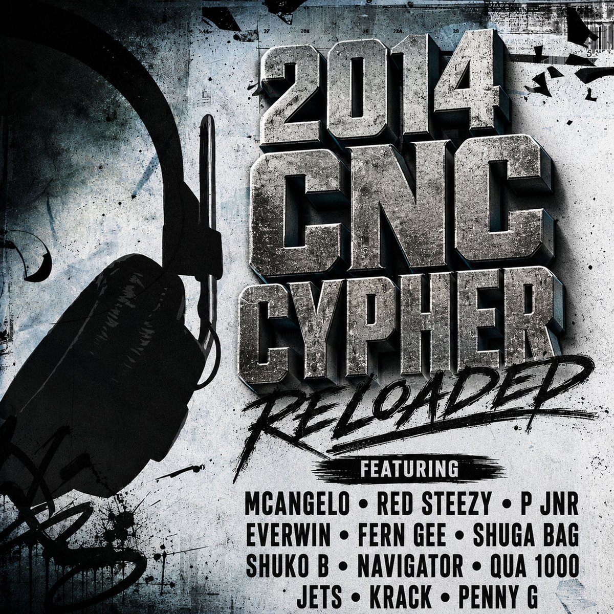 Everwinzm's tweet photo. 2014 CNC CYPHER Reloaded Now on digital stores!  Stream on

Spotify : https://t.co/ZeckJGDA77

Apple Music : https://t.co/PZjOrhccOP https://t.co/02S6c5IxLI