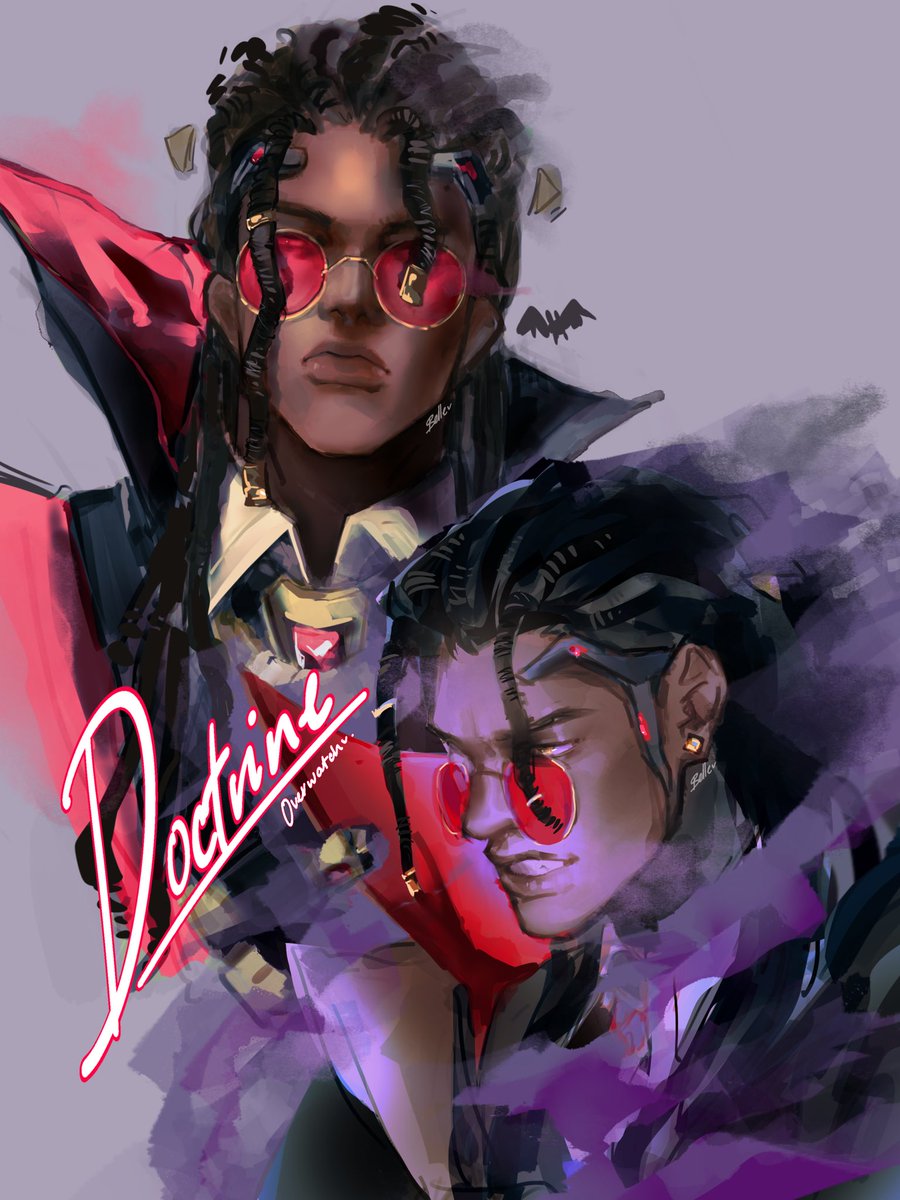 bbelle__u's tweet photo. #Overwatch Doctrine doodle🩸🩸🩸 https://t.co/wIzGdYdVzz