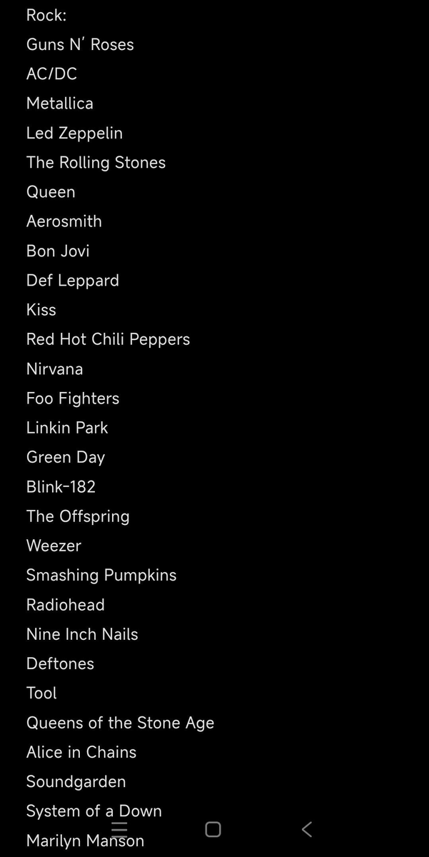 GameJoker_'s tweet photo. Leaked list of artists that will be featured on GTA 6 radio https://t.co/1gTgYqS3Au