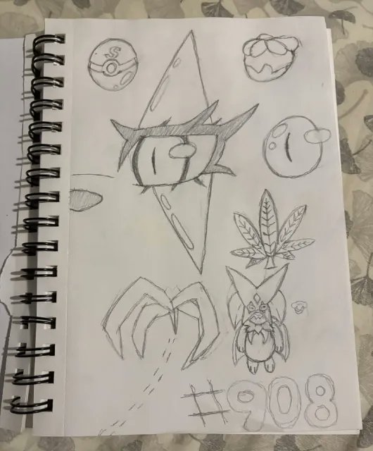 GreyUndrTheMoon's tweet photo. Meowscarada doodles https://t.co/Rg6fCj1GMj