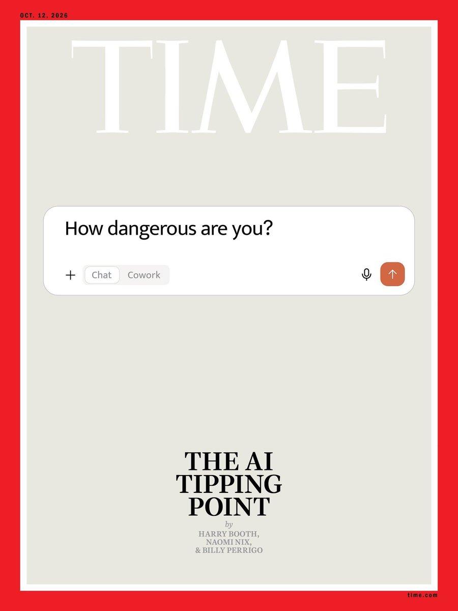 DrEliDavid's tweet photo. The cover of Time magazine in 2006 and 2026. From "climate change will destroy humanity" to "AI will destroy humanity". https://t.co/d59DCbTQFi