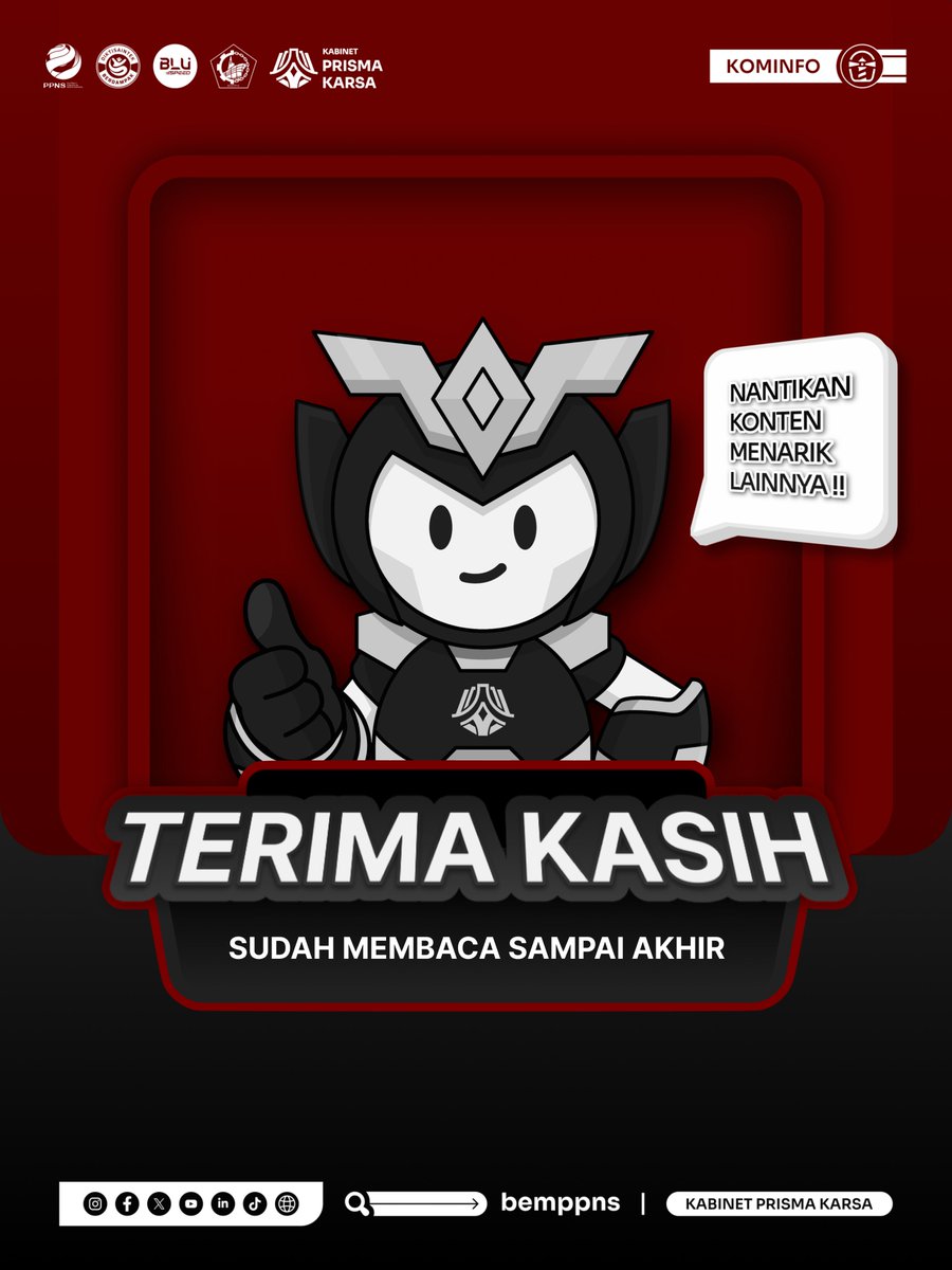 bemppns's tweet photo. Punya aplikasi andalan versi kamu sendiri? Coba tulis di kolom komentar ya! π
#PPNSSUCCES
#BEMPPNS
#PRISMAKARSA
#KOMINFACT https://t.co/jZdnfucyR7
