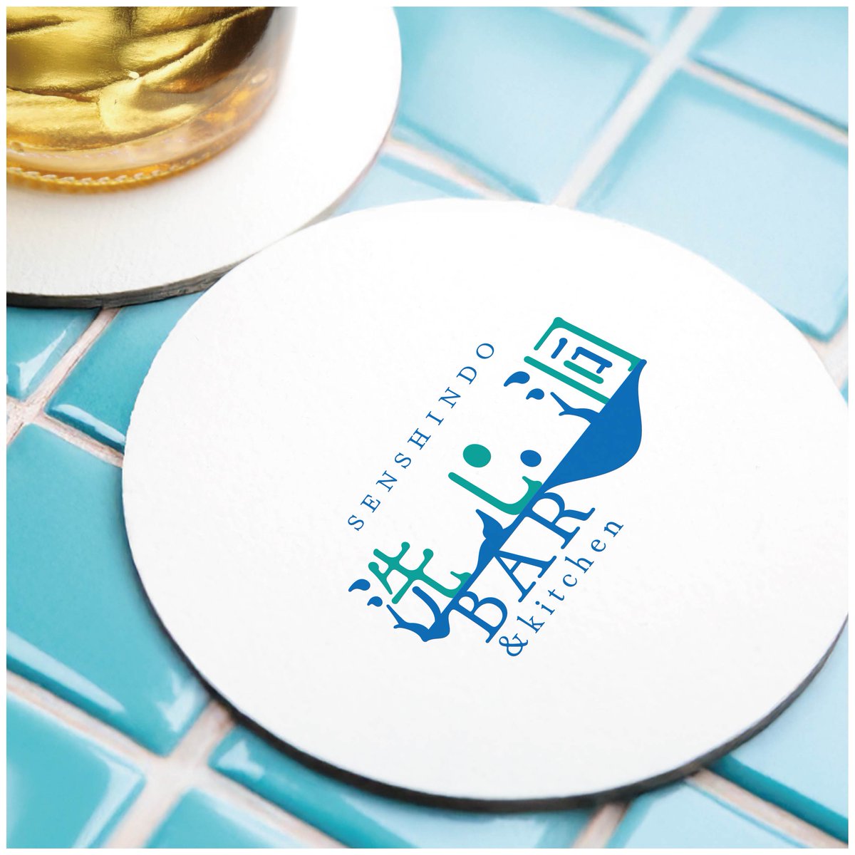 taba841's tweet photo. ✦ Logo &amp; Card Design Works ✦ 

BAR &amp; kitchen @senshindo2025 様の ロゴ＋ショップカードを制作いたしました🌊  💧

「洗心洞」の漢字に水面・波紋を溶け込ませました。

 🃏 ショップカードも波紋モチーフで世界観を統一しています。 

#ロゴデザイン #ショップ���ード #飲食店ロゴ #和モダン https://t.co/NZ7xOkiHaW