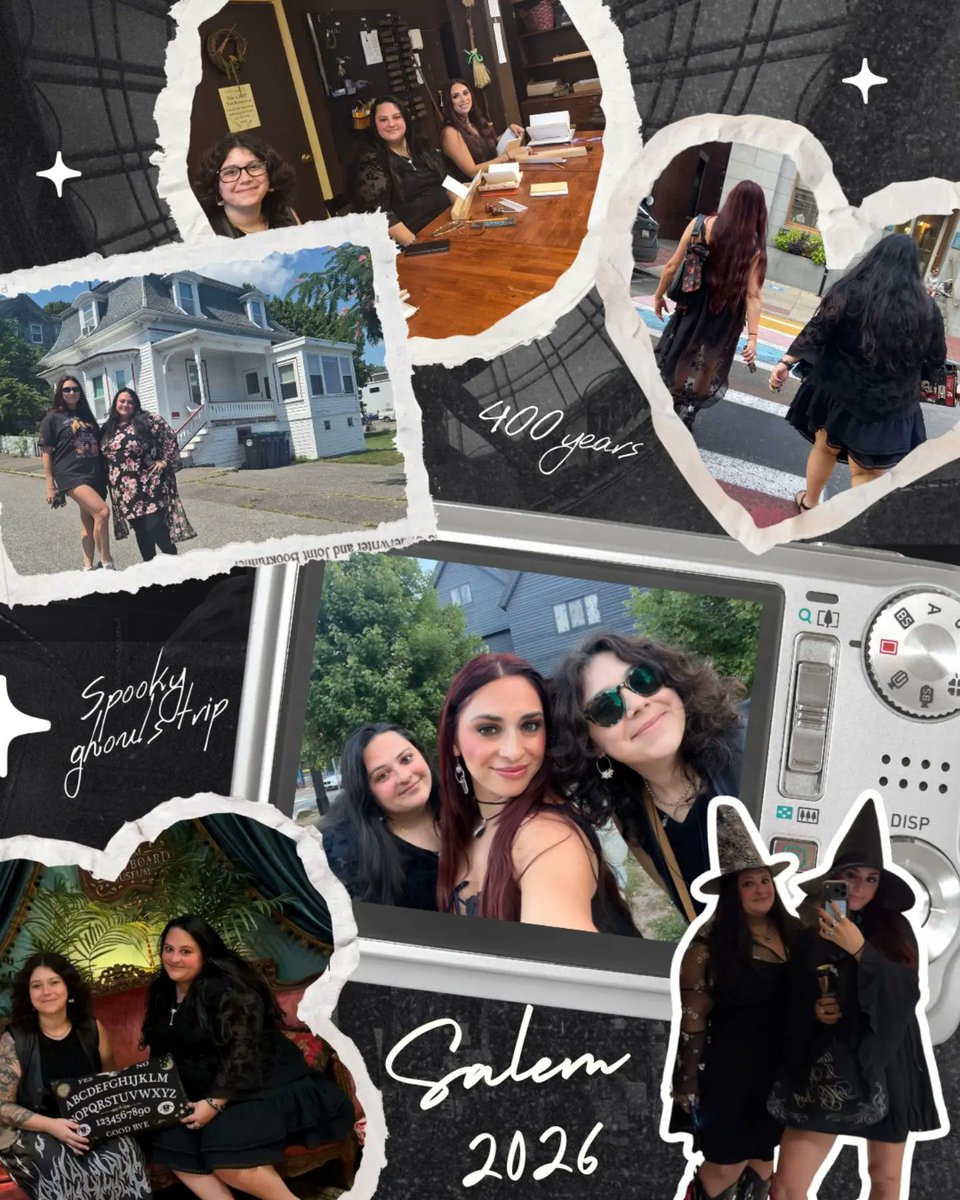 daniellovic's tweet photo. Photo by 𝓝𝓲𝓬𝓸𝓵𝓮 𝓖𝓻𝓪𝓬𝓮 in Salem, Massachusetts with @earthly. curiosities, and @shopdeecharmed. May be an image of one or more people and text. https://t.co/m19EQv2Lkn