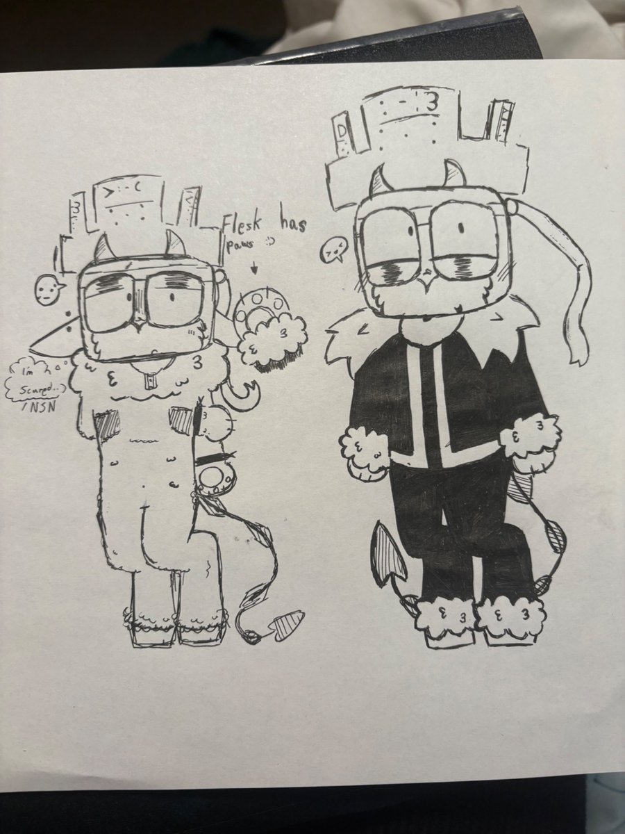 FLESKHJERT4's tweet photo. 🐟
I originally had a Different design for Flesk when I started parodying again (just the legs And a Few things changed tho :p) until @4RTFULM4G1C14N gave me a bit of an idea
So here’s a bit of a Reference of Fleskhjerta and himself in NSN (non sexual nudity) https://t.co/6DKPdc8wPp