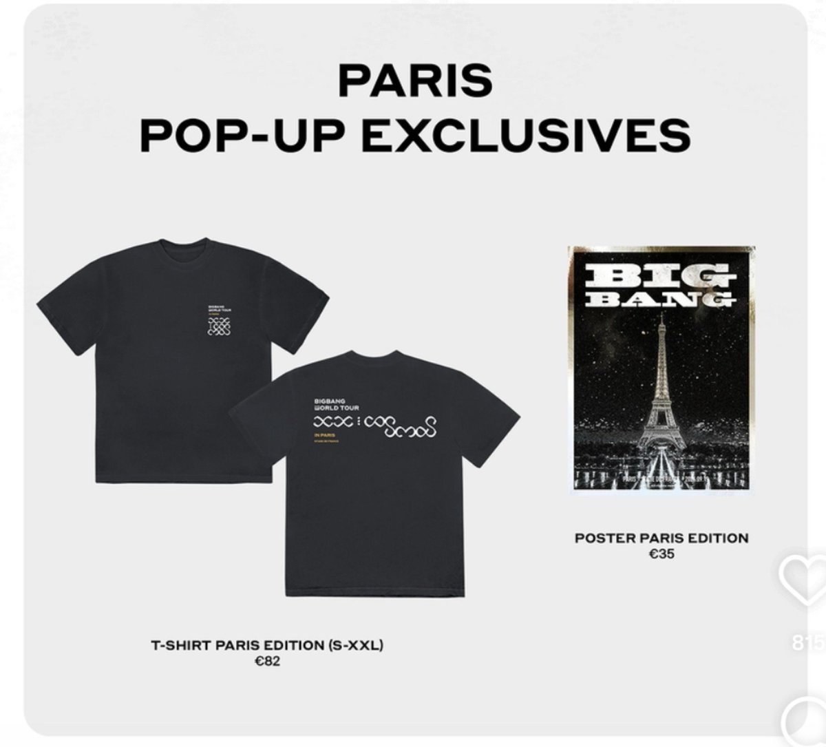 UnitedFrenchVIP's tweet photo. Les infos et prix pour le popup store à Paris. 

Les prix 👀🤡

https://t.co/3bsZLrXtZ2

Le lightstick est a 80e

Le craquage va peut etre etre plus limité que prevu du coup 😂🥲 https://t.co/v3WrmCzBmL