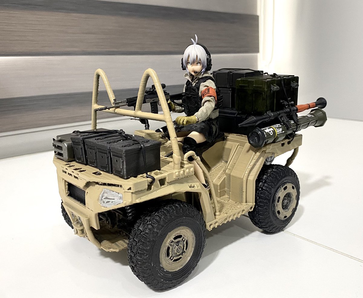 BaoBds34298's tweet photo. 1/12 #PolarisMV850
#Littlearmory
#3dprinted https://t.co/pb3yfjKnOy