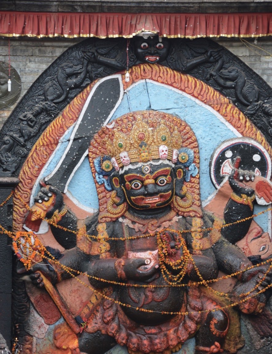 AmitTarini9's tweet photo. @quinn31960 @EWErickson I dare you to say foul language on Maha Kali, Kal Bhairav, Lord Vishnu and Shani Dev. https://t.co/5jLEtwMbAP