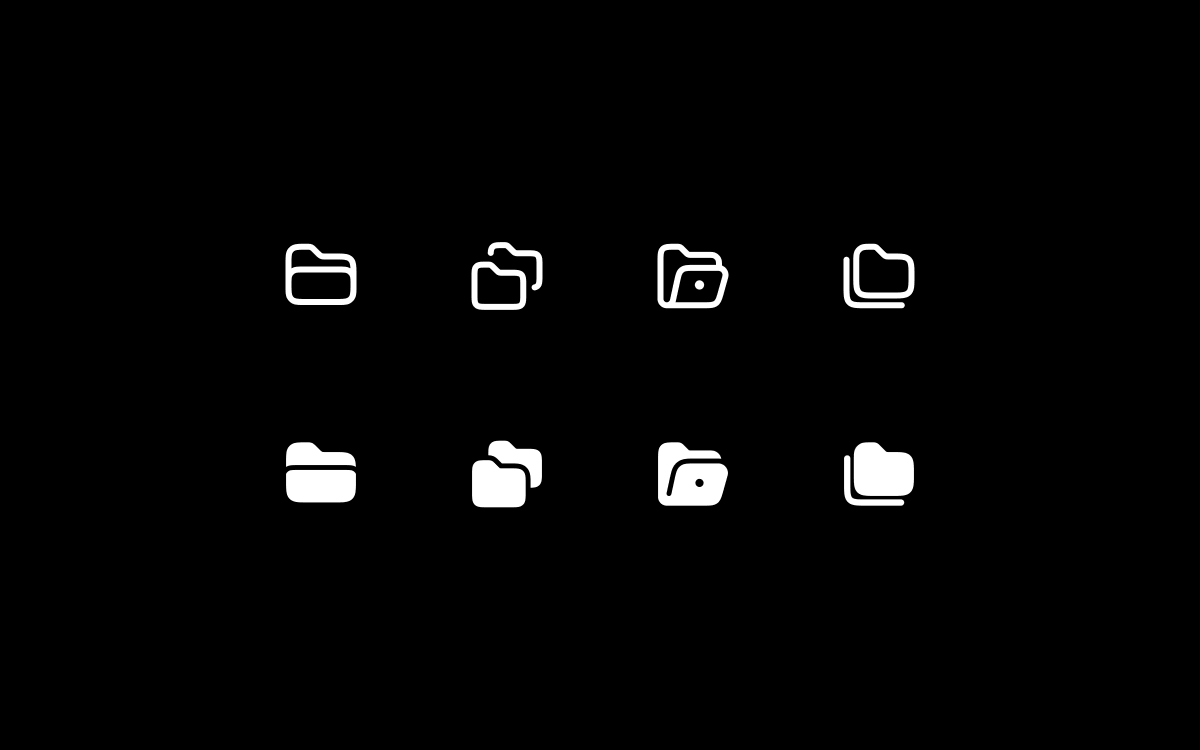 huge_icons's tweet photo. Folder icons https://t.co/m16OUBEE5z