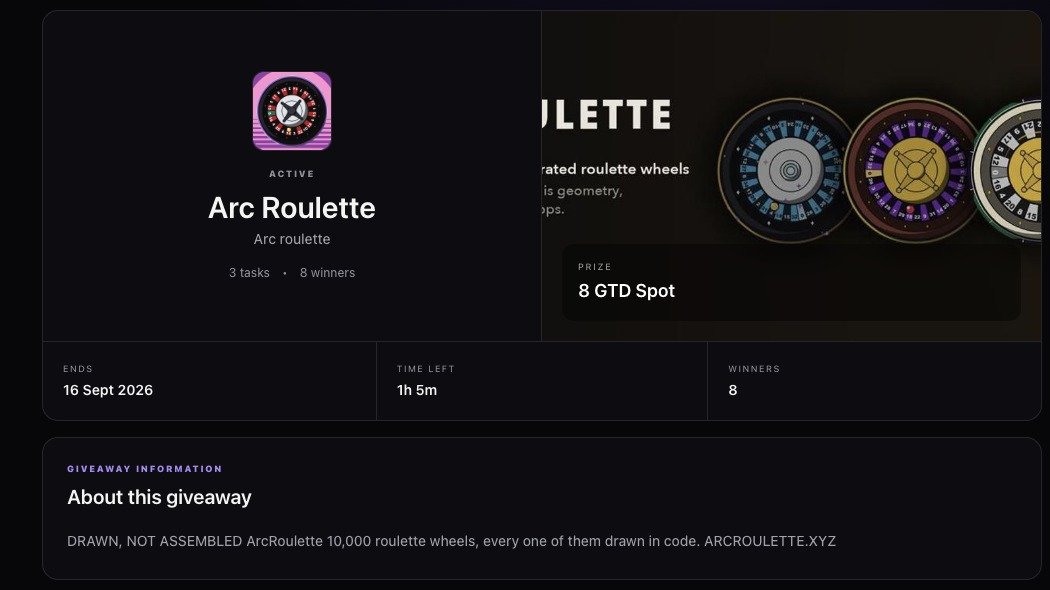 RavenOracle_'s tweet photo. If you haven’t joined these two raffles yet, you’ve got 1 hour left ⏳

Both are for upcoming projects on @arc 

Once you join, don’t forget to add your email in your profile. You’ll need email to get winner notifaction for the code check your spam folder

Links in the post 👇 https://t.co/YcS4egyLLj